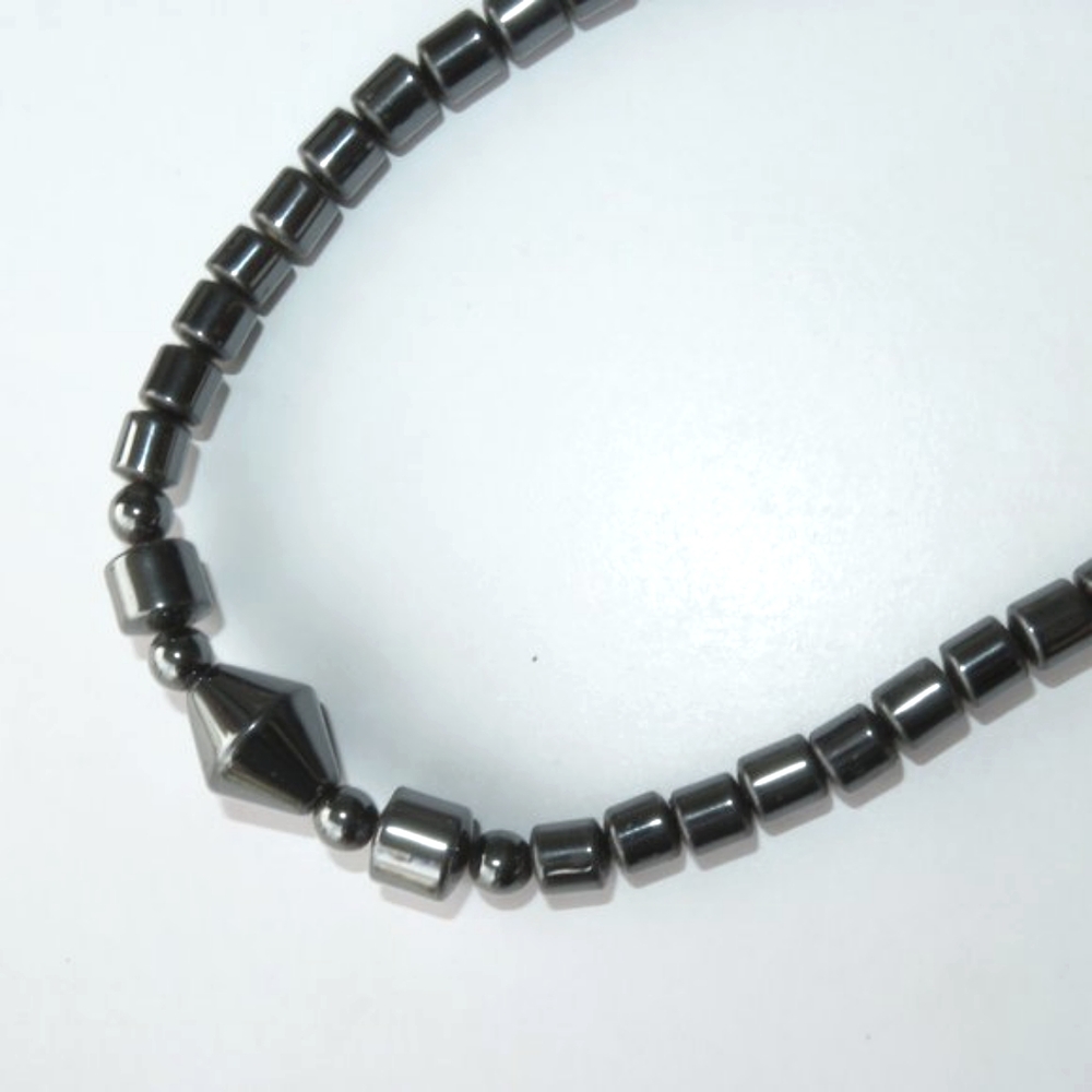 Natural Hematite Gemstone Necklace
